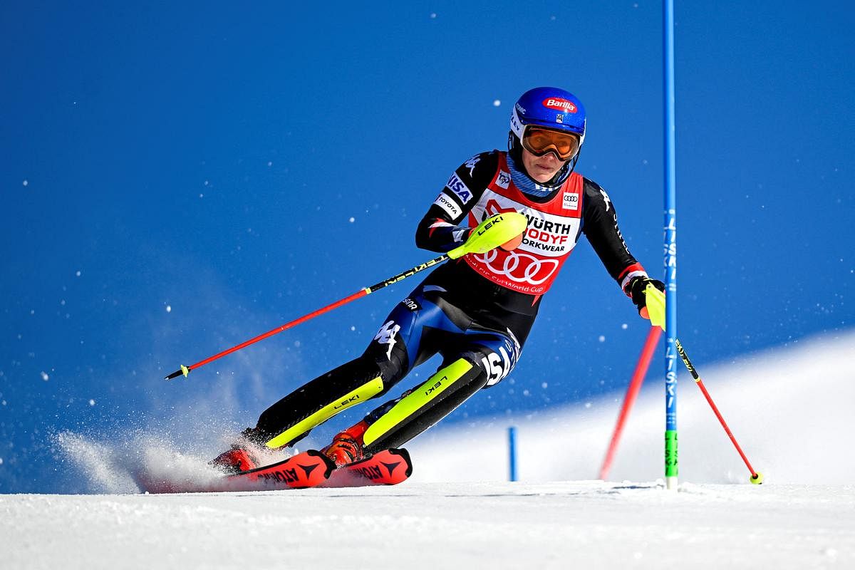 Alpine skiing-Shiffrin returns from injury to take 96th World Cup win