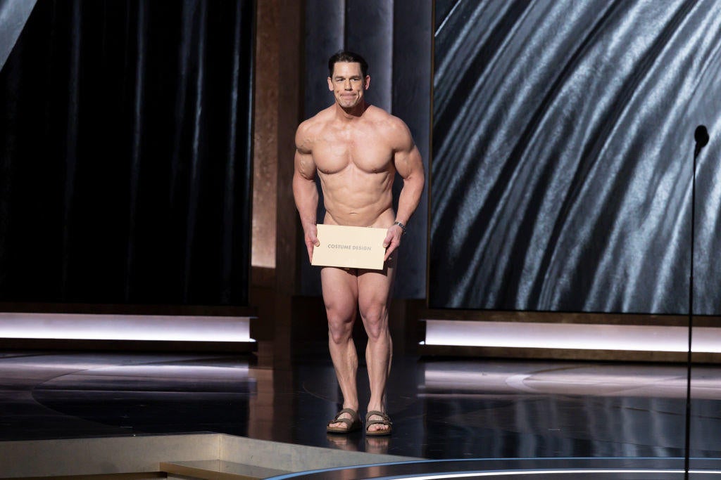 Oscars Producer Says Execs Were "Sweating" John Cena's Naked Awards Appearance