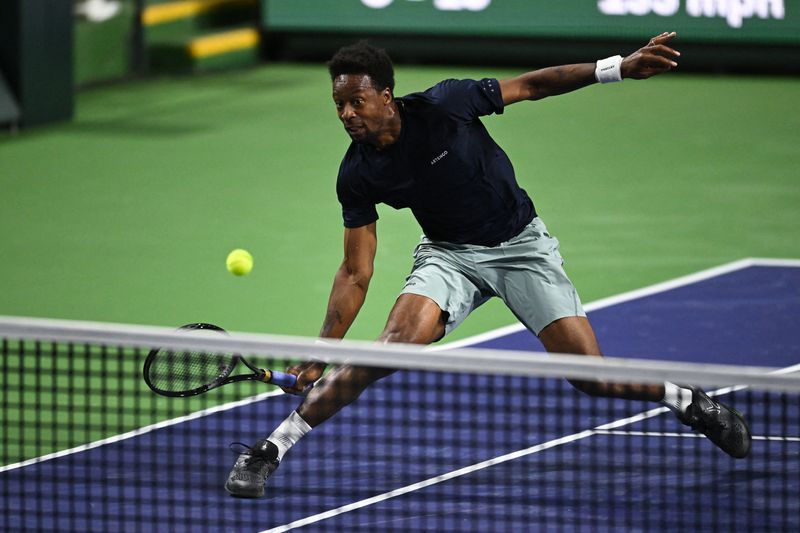 Tennis-Magical Monfils beats Norrie to advance at Indian Wells