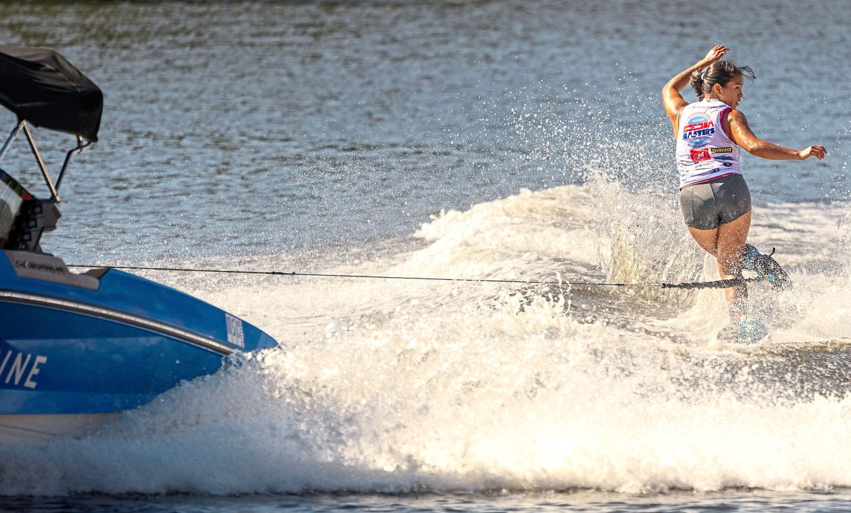 Waterskier finishes third in Moomba Masters