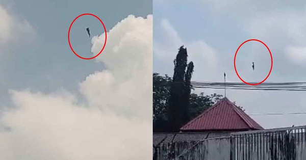 [VIDEO] Tense Moment As PASKAU Member's Main Parachute Fails To Open In Kuantan