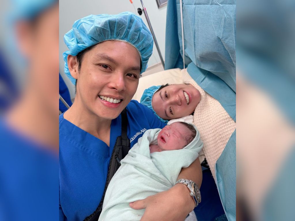 Henley Hii and Pauline Tan welcome first baby