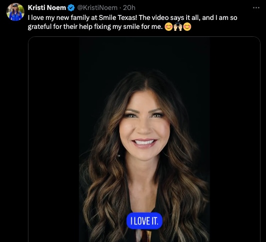 South Dakota Gov. Kristi Noem endorses Texas dental practice in ‘extremely bizarre’ social media infomercial 