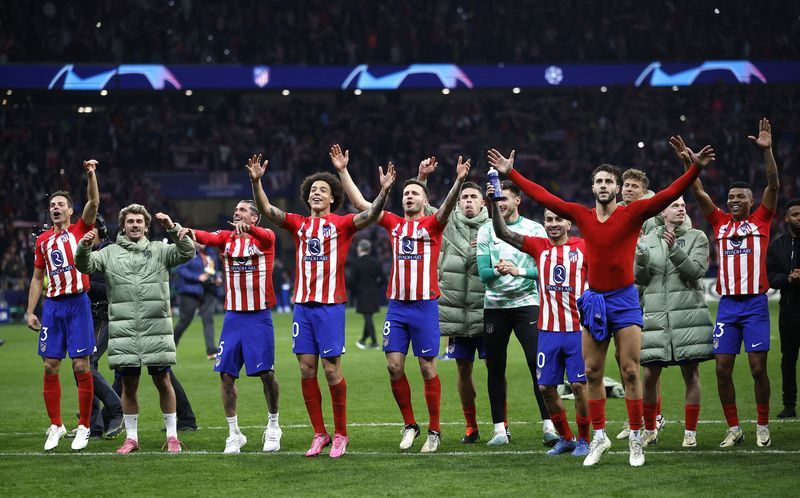 Soccer-Atletico knock out Inter on penalties to reach CL quarters