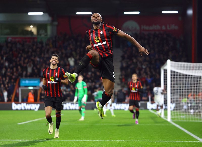 Soccer-Bournemouth hit back from three goals down to stun Luton