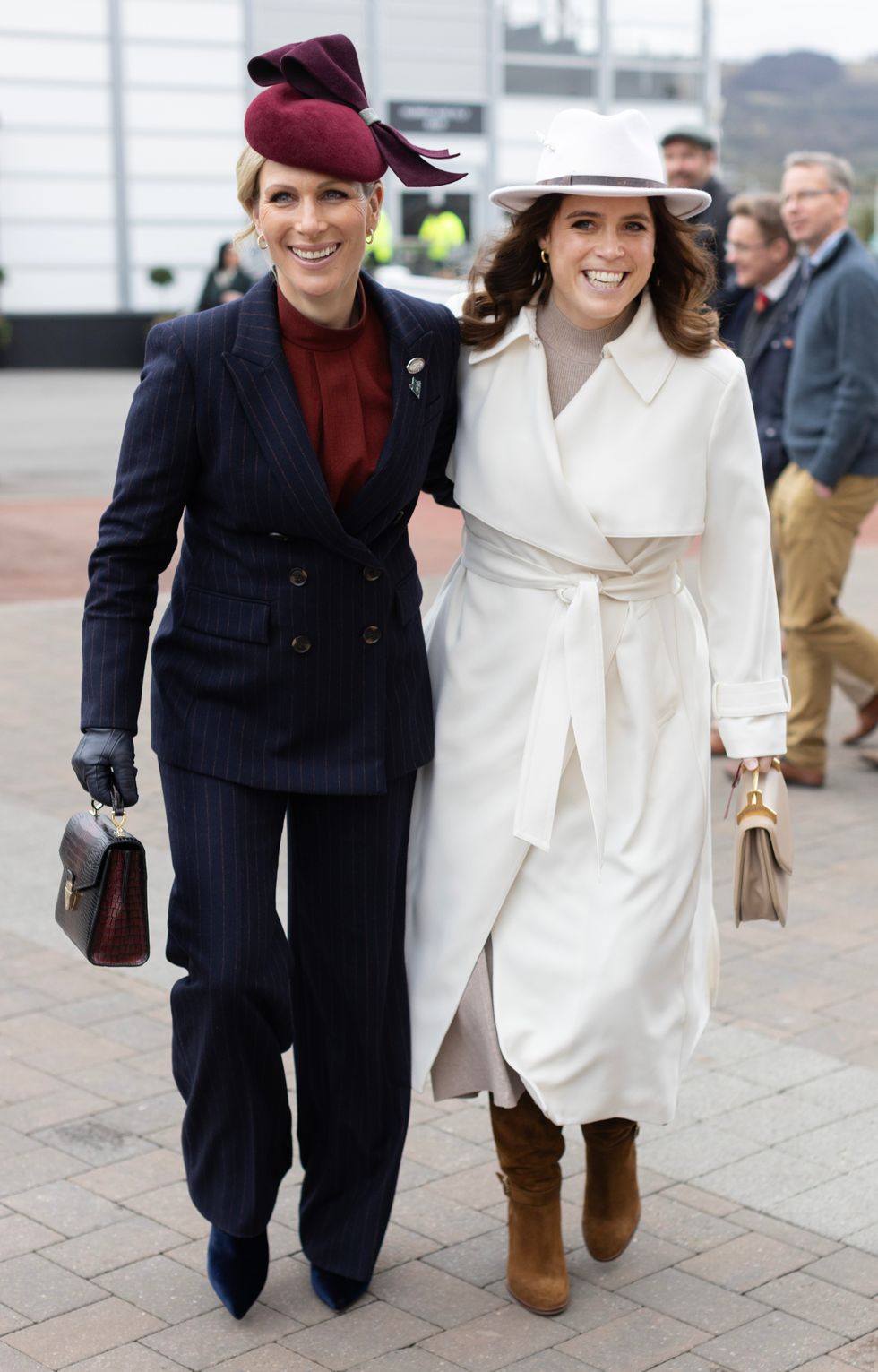 Zara Tindall and Princess Eugenie Show Out in Their Horse-Racing Best