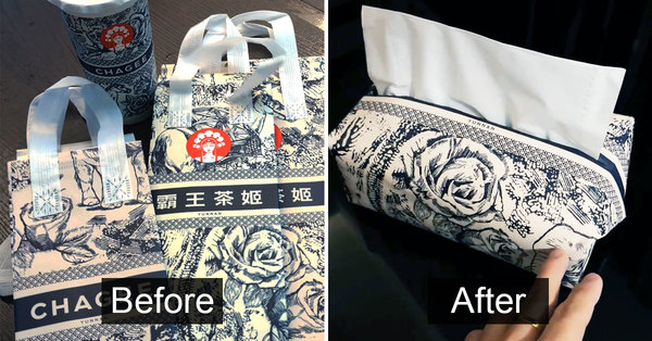 We Turned CHAGEE Bags Into Tissue Box Covers Following This Viral Video. And We Love Them!