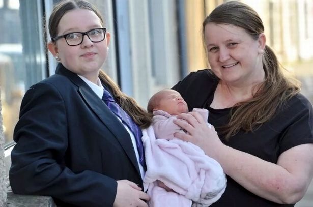 Mum who didn't know she was pregnant has surprise baby delivered at home by daughter