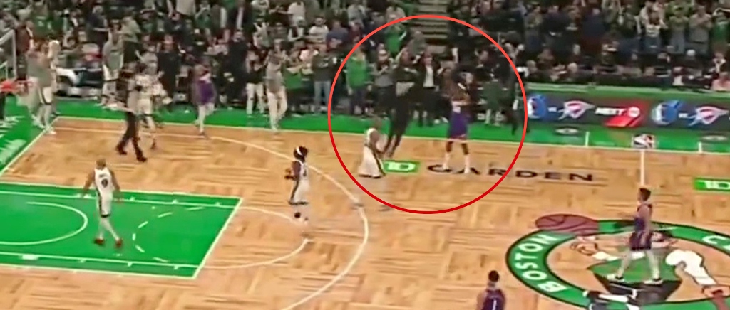 Joe Mazzulla Tried To Block A Shot After Calling A Timeout Late In Suns-Celtics