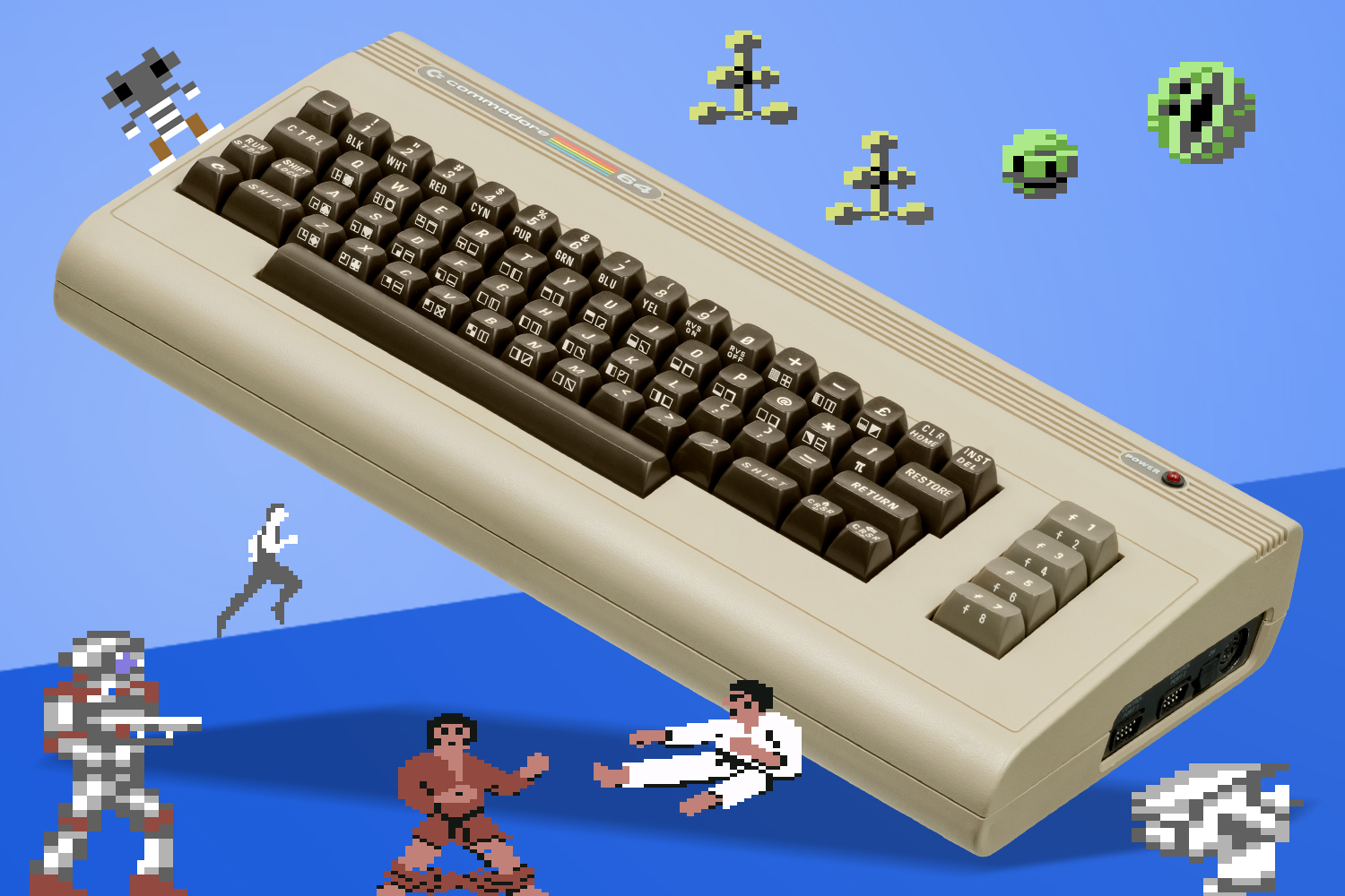 10 of the best Commodore 64 games plus a look back at the history of the C64