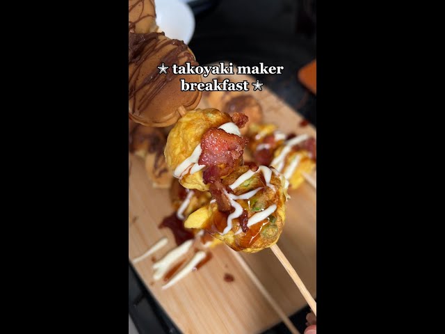 Takoyaki Maker Breakfast