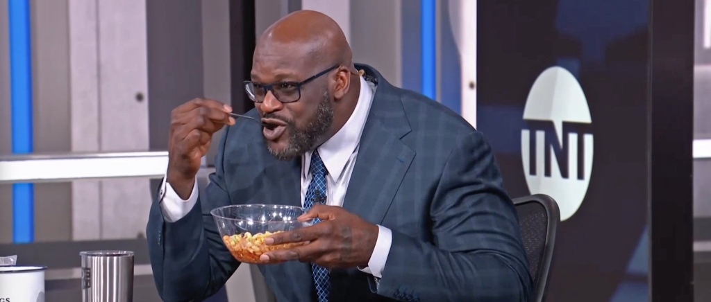 Shaq Celebrated Bol Bol’s Big Half By Eating Cereal With Hot Tea Instead Of Milk