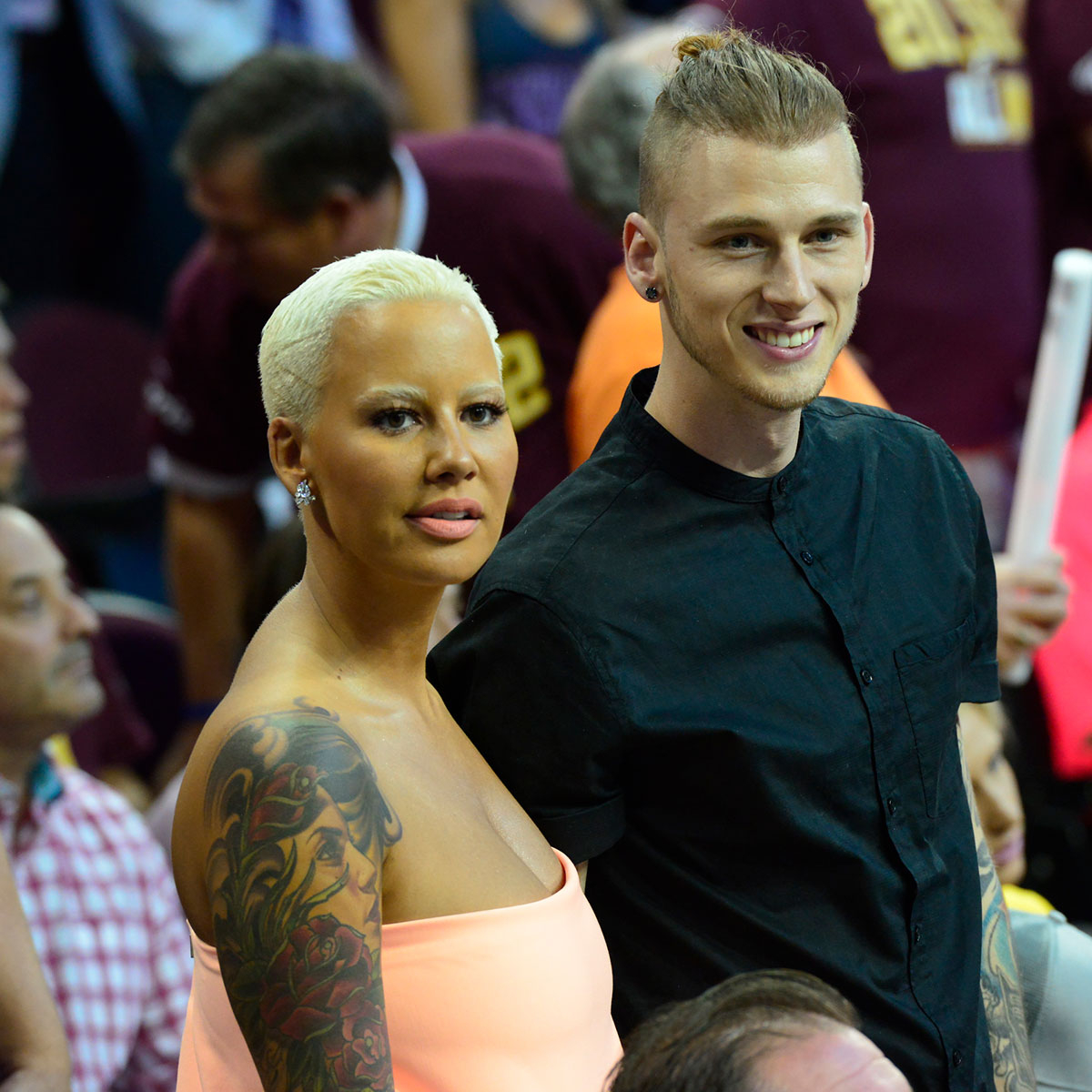 Amber Rose Says Ex-Boyfriend Machine Gun Kelly Apologized for Not Treating Her Better