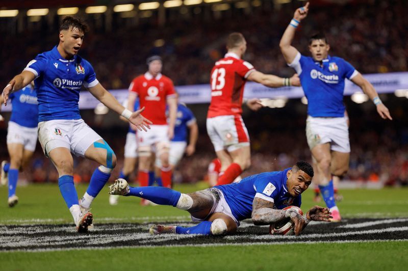 Rugby-Italy condemn sloppy Wales to Six Nations wooden spoon