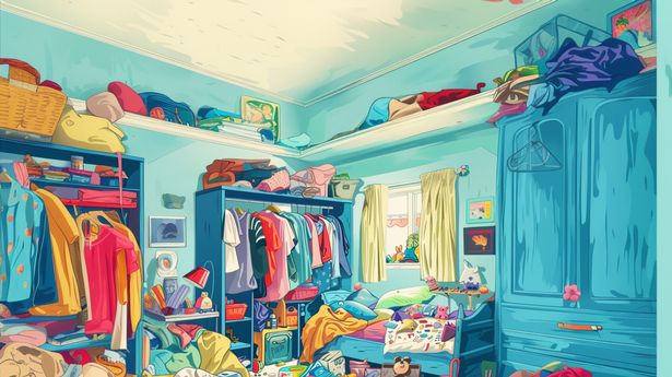 You have 'perfect eyesight' if you can spot second teddy bear hiding in filthy bedroom