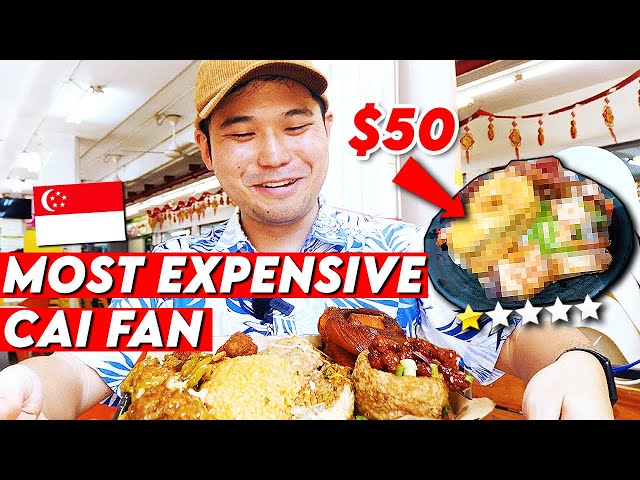 I Tried Singapore’s Most Expensive Cai Fan