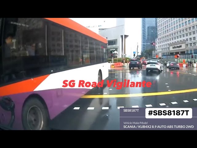 Ophir rd bus service from sbs transitfail to conform to red light signalq