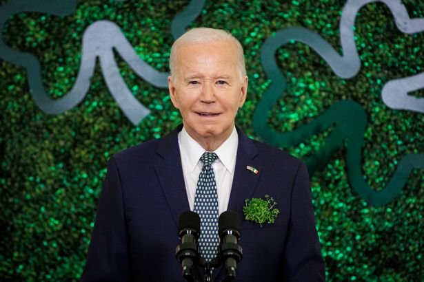 Joe Biden breaks down in tears as Taoiseach Leo Varadkar quotes late son Beau in Shamrock Ceremony