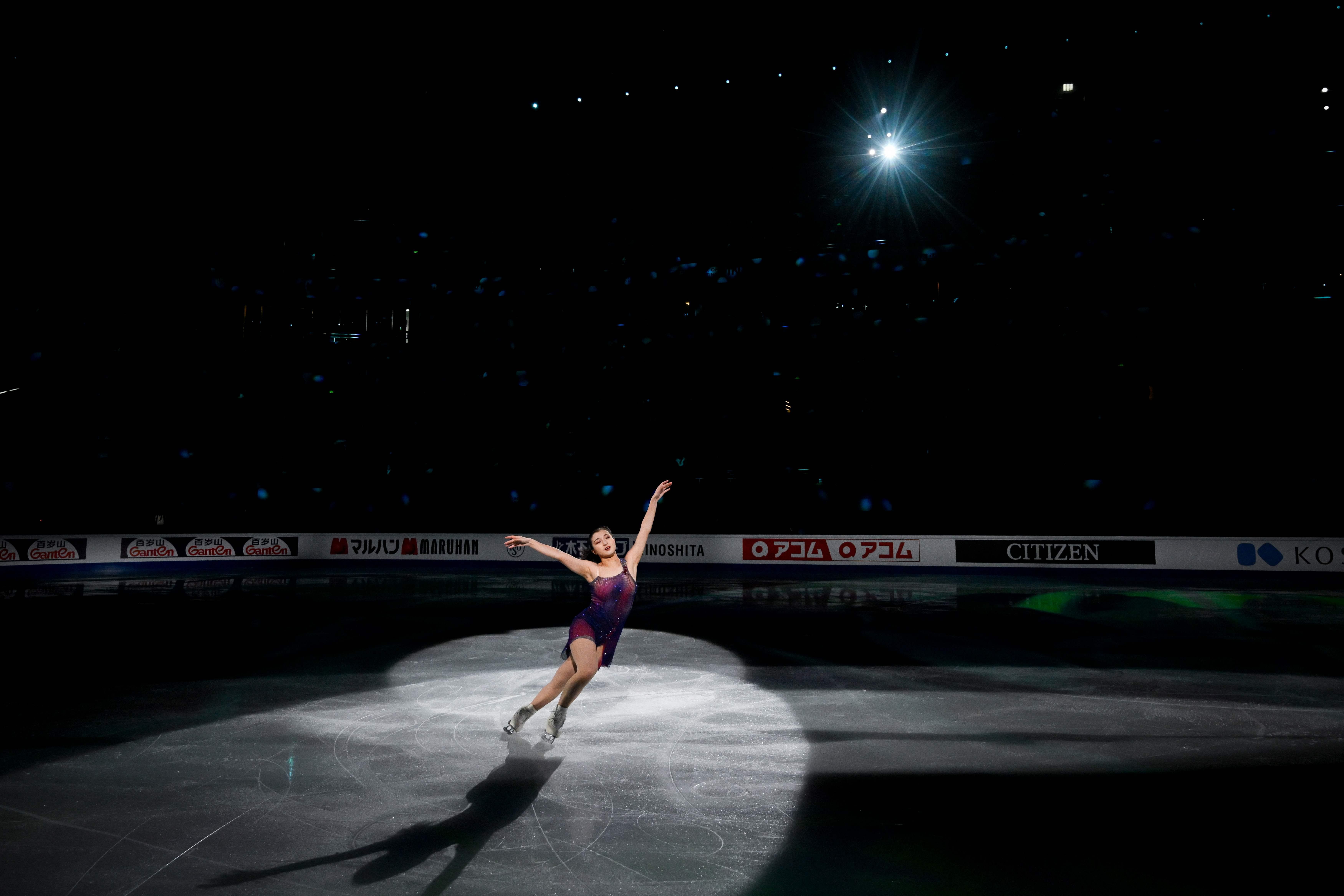 Japan’s Kaori Sakamoto, Shoma Uno seek world figure skating ‘three-peats’