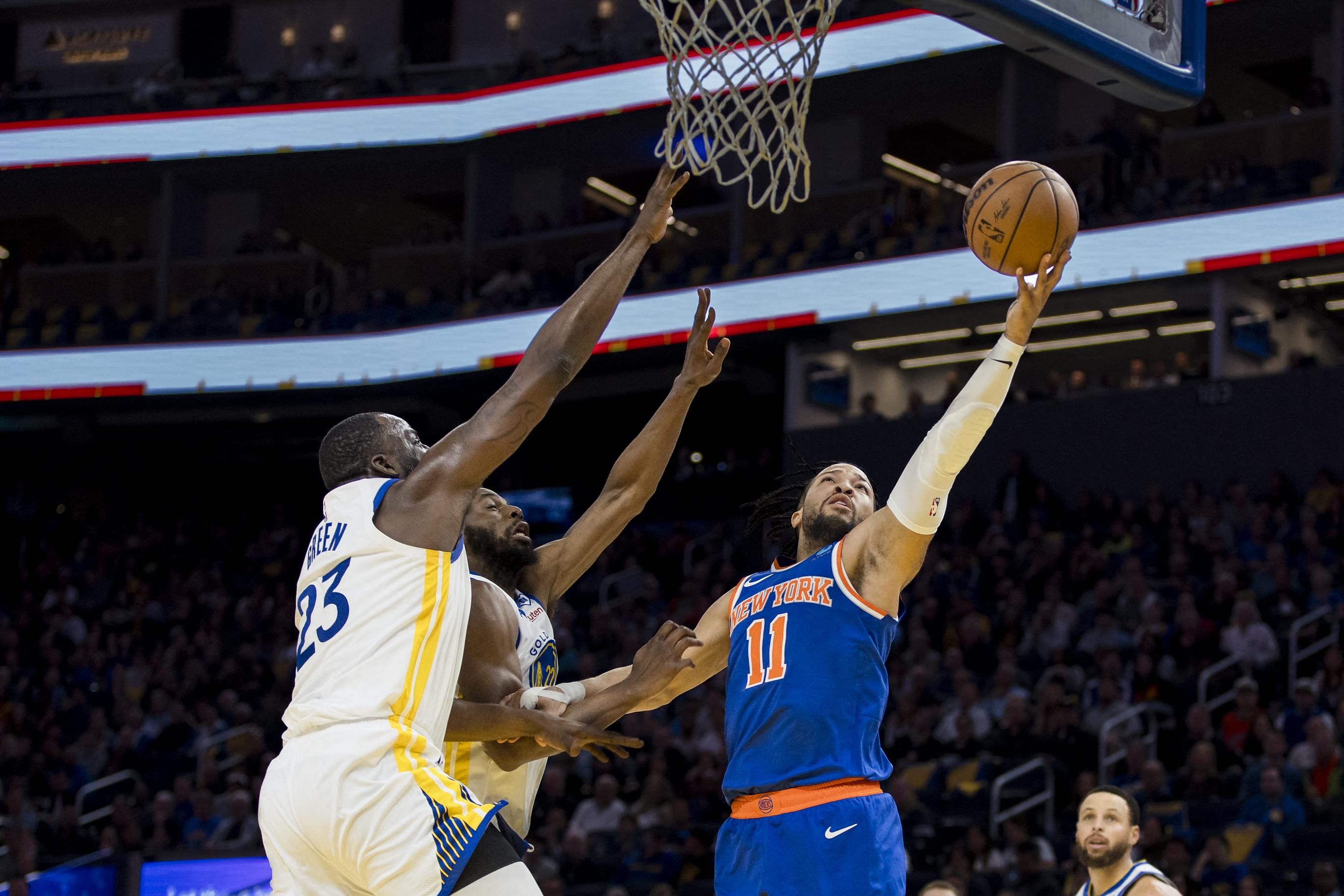 Jalen Brunson, NY Knicks tame Golden State Warriors as LA Lakers romp