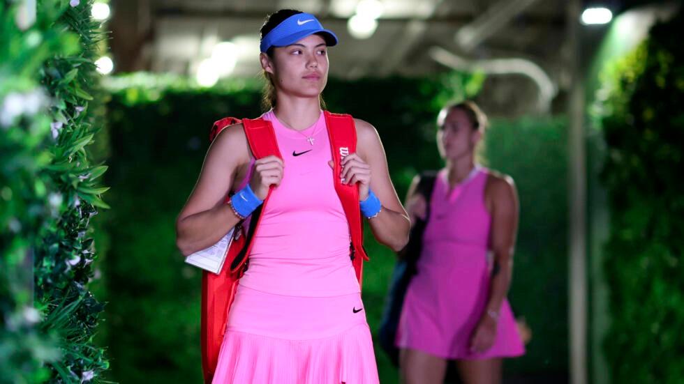 Raducanu pulls out of Miami Open with back injury