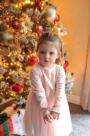 Little girl who loves Frozen will never be able to smile due to rare neurological condition