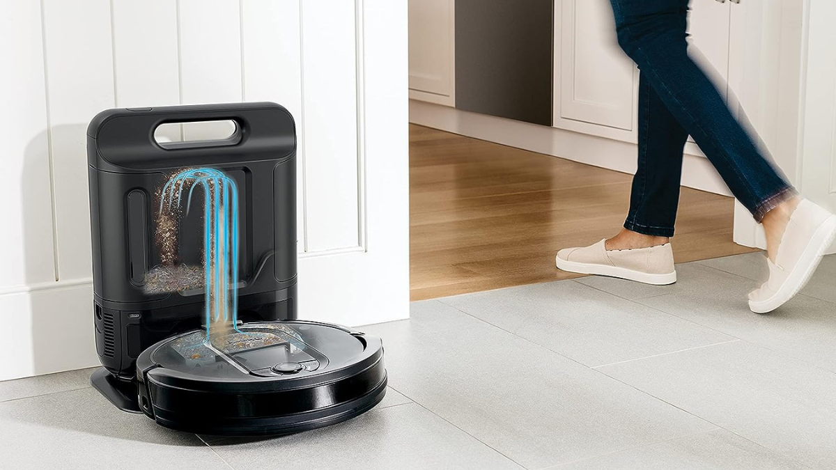 Ge a Shark self-emptying robot vacuum for $80 off during Amazon's Big Spring Sale