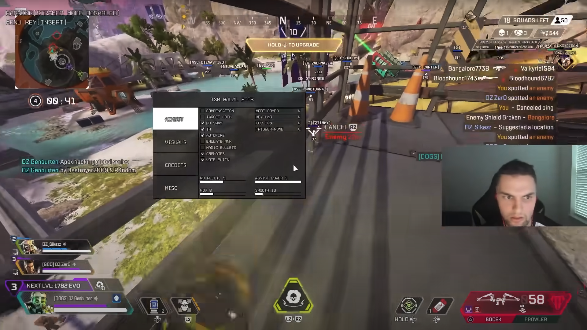 Apex Legends hacker said he hacked tournament games ‘for fun’