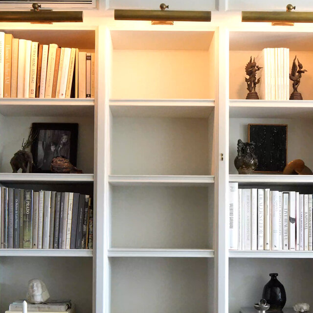 El arte de organizar un estante de libros
