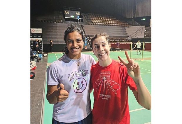 Fury on court but off it, Sindhu and Marin are friends