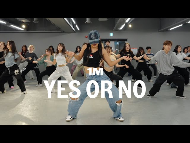 GroovyRoom - Yes or No Feat. HUH YUNJIN of LE SSERAFIM, Crush / Harimu Choreography