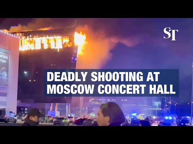 GRAPHIC WARNING: Deadly shooting at Moscow concert hall; Islamic State claims responsibility