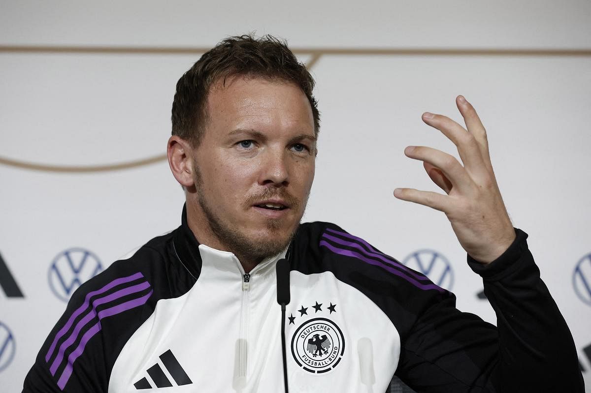 Germany should feel no pressure, only joy for the game, says coach Nagelsmann