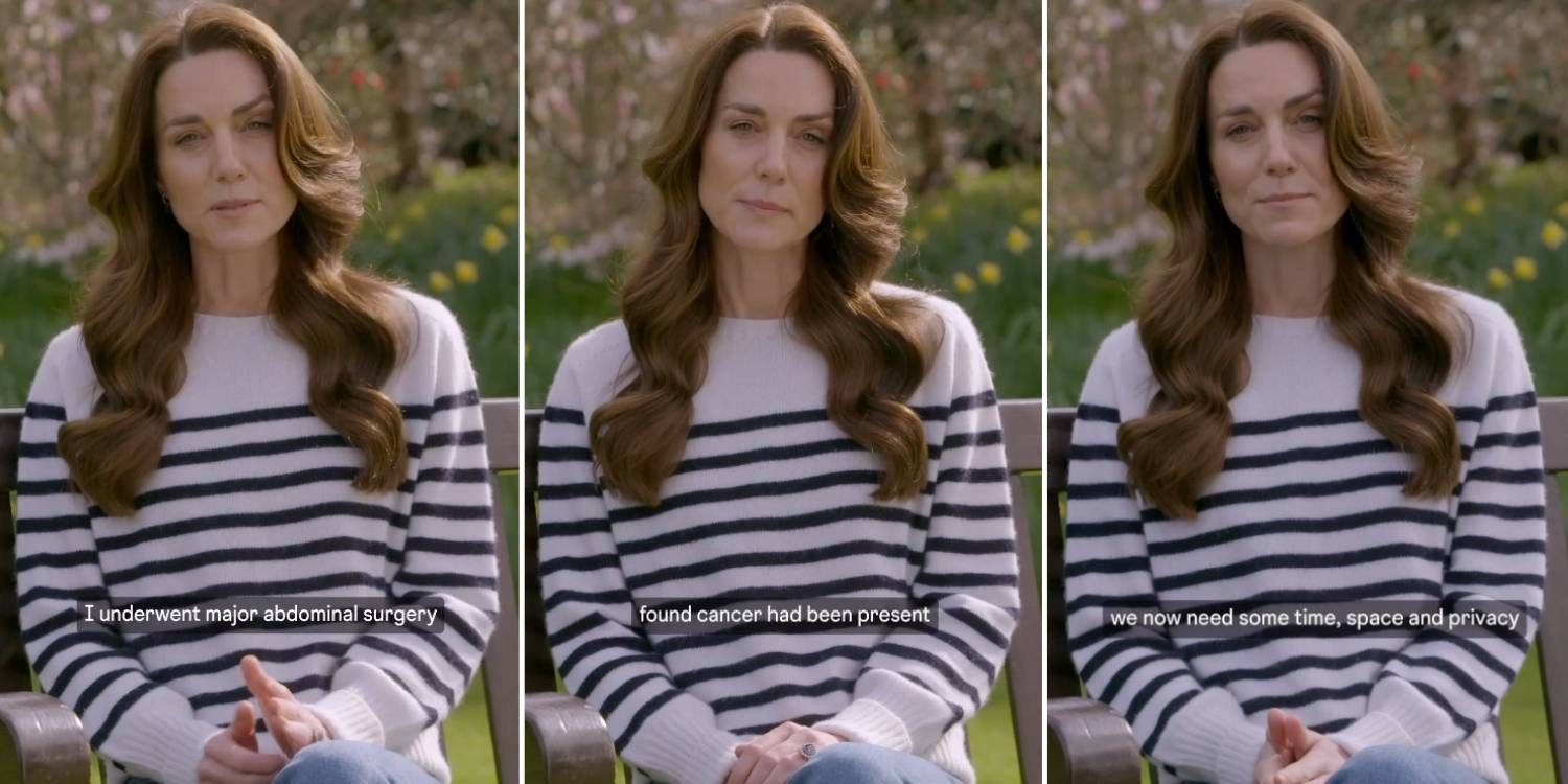 Kate middleton announces cancer diagnosis via video message, now undergoing preventive chemotherapy