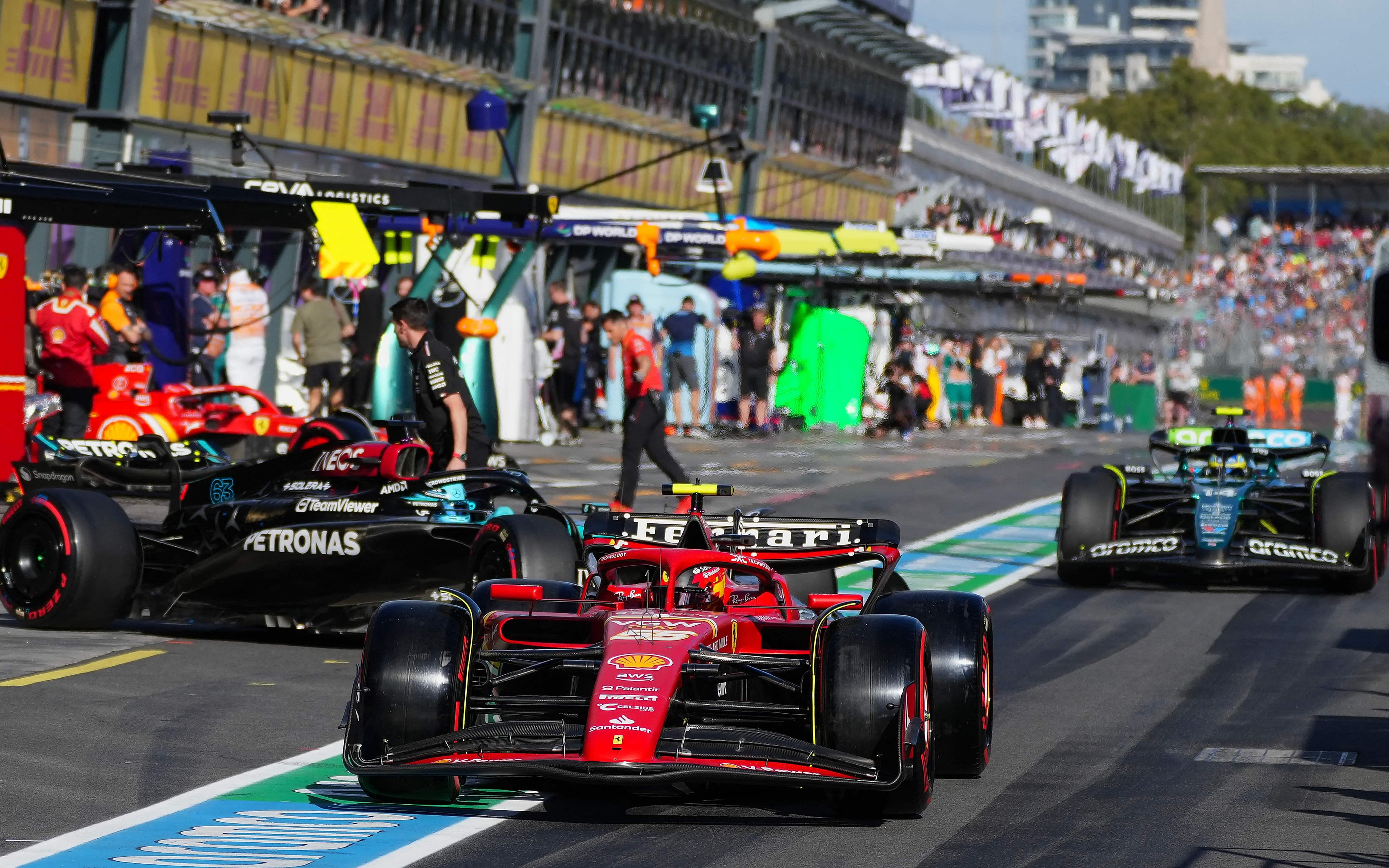 Carlos Sainz says Australian Grand Prix front row after surgery feels unbelievable