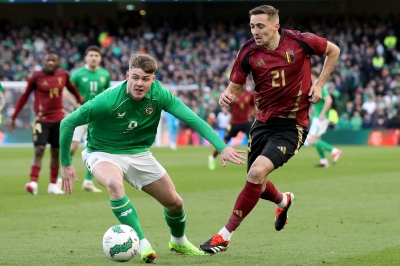 Ferguson misses penalty as Ireland hold Belgium 0-0 draw