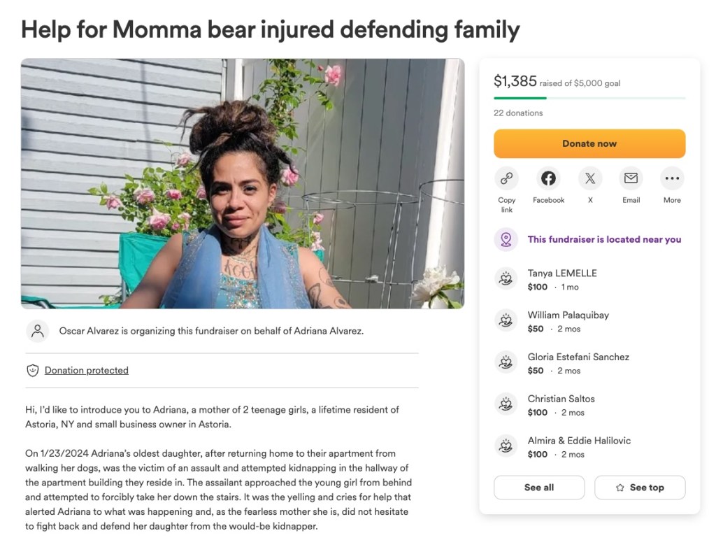 Fearless NYC mom fights teen daughter’s hulking alleged kidnapper down four flights of stairs in insane video