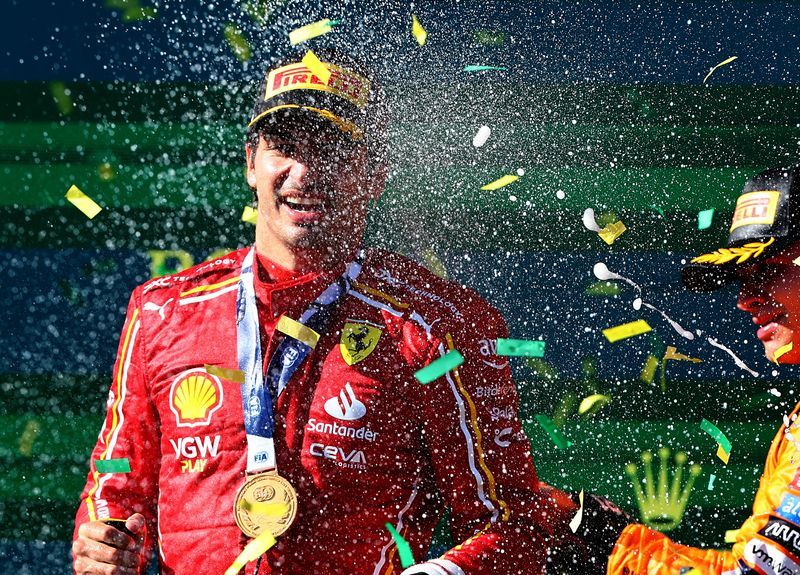Motor racing-'Life is crazy,' says Ferrari's Sainz after comeback win in Australia