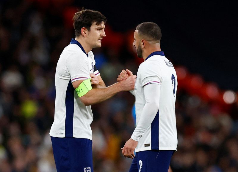 Soccer - England's Walker, Maguire ruled out of Belgium friendly