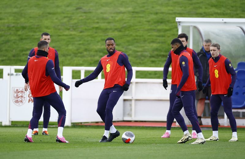 Soccer-England's Southgate backs Toney's quality ahead of Belgium friendly