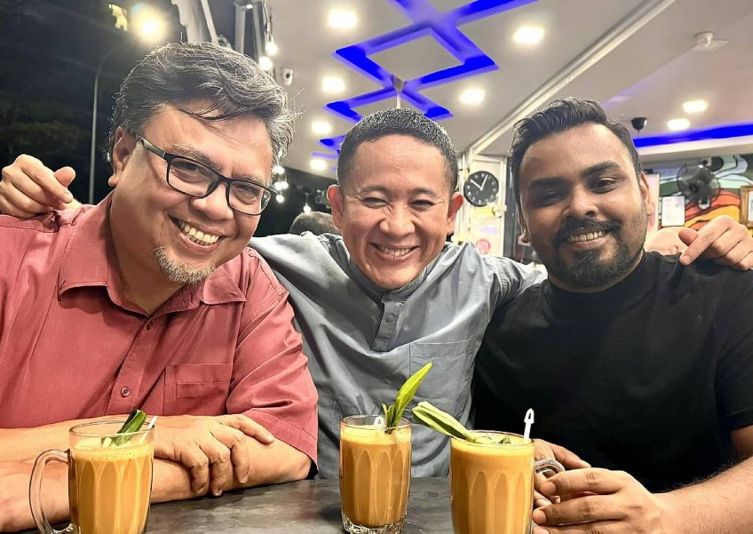 'Good sense must prevail': Suhaimi Yusof reconciles with drinks stall owner after quarrel, with former MP Amrin Amin's help