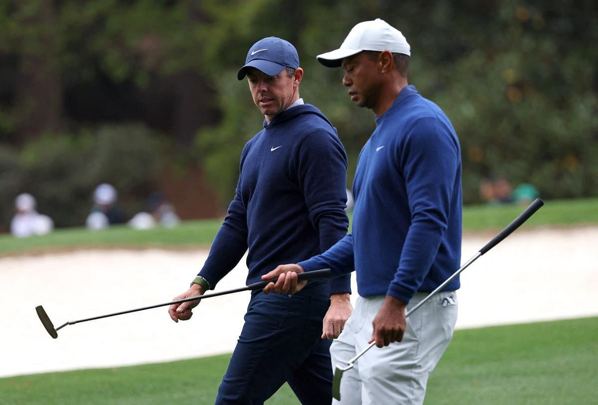 Woods and McIlroy's virtual golf league to launch Jan. 7