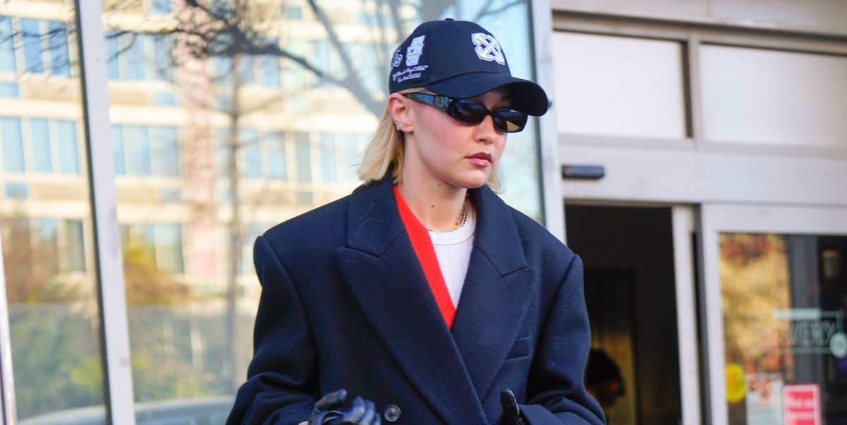 Gigi Hadid Test-Drives the “Unexpected Red” Theory With Candy-Apple Sneakers