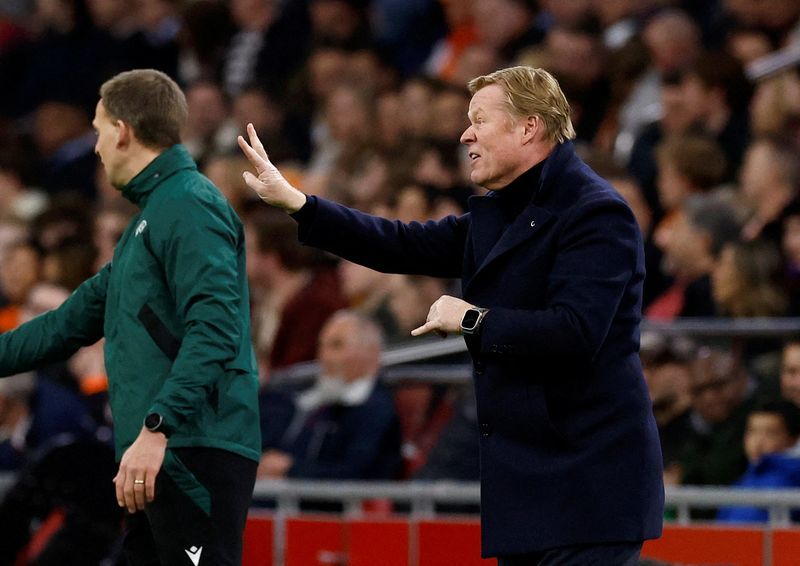 Soccer-Koeman expects improved Netherlands against Germany