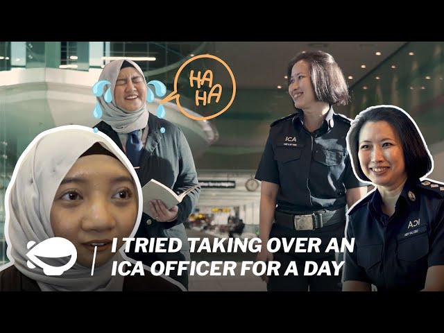 Being an ICA officer for a day | MS Mind Your Own Business