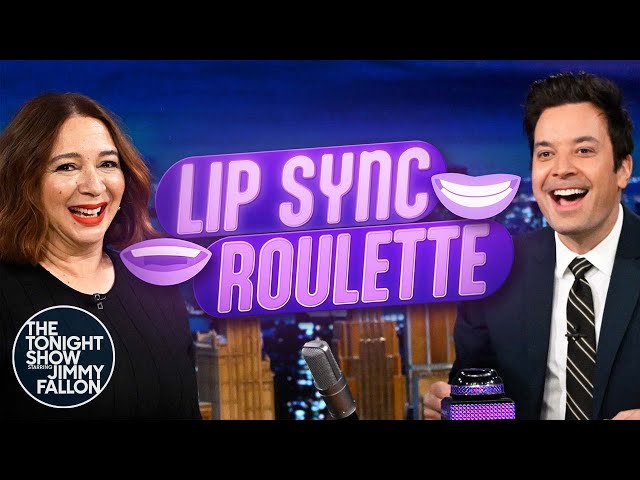 Lip Sync Roulette with Maya Rudolph | The Tonight Show Starring Jimmy Fallon