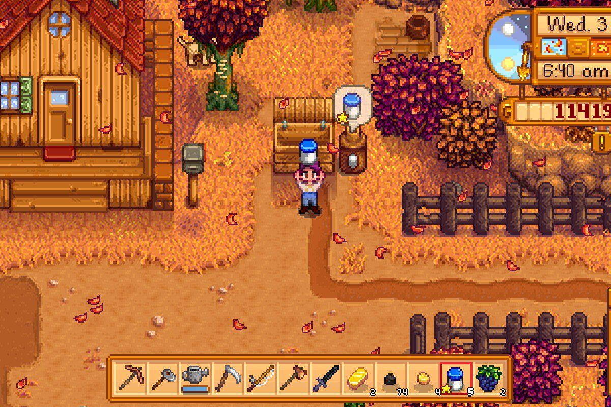 You can — and should — drink Stardew Valley’s mayo