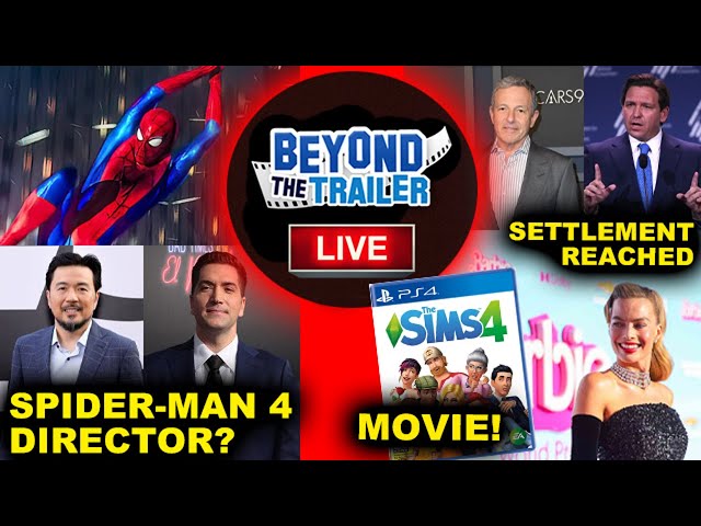 Spider-Man 4 Director Justin Lin or Drew Goddard?! Margot Robbie The Sims Movie! Disney vs DeSantis
