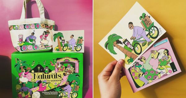 This Cute Raya Gift Set Is A Naturals by Watsons Collab With Local Illustrator ThatDania