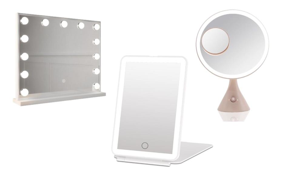 Clever make-up mirrors to fix bad lighting